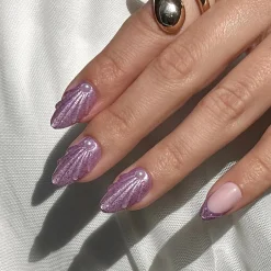 Outlet Soft Gel Press-On Nails Mermaid Künstliche Nägel