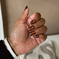 Online Soft Gel Press-On Nails Tortoise Künstliche Nägel