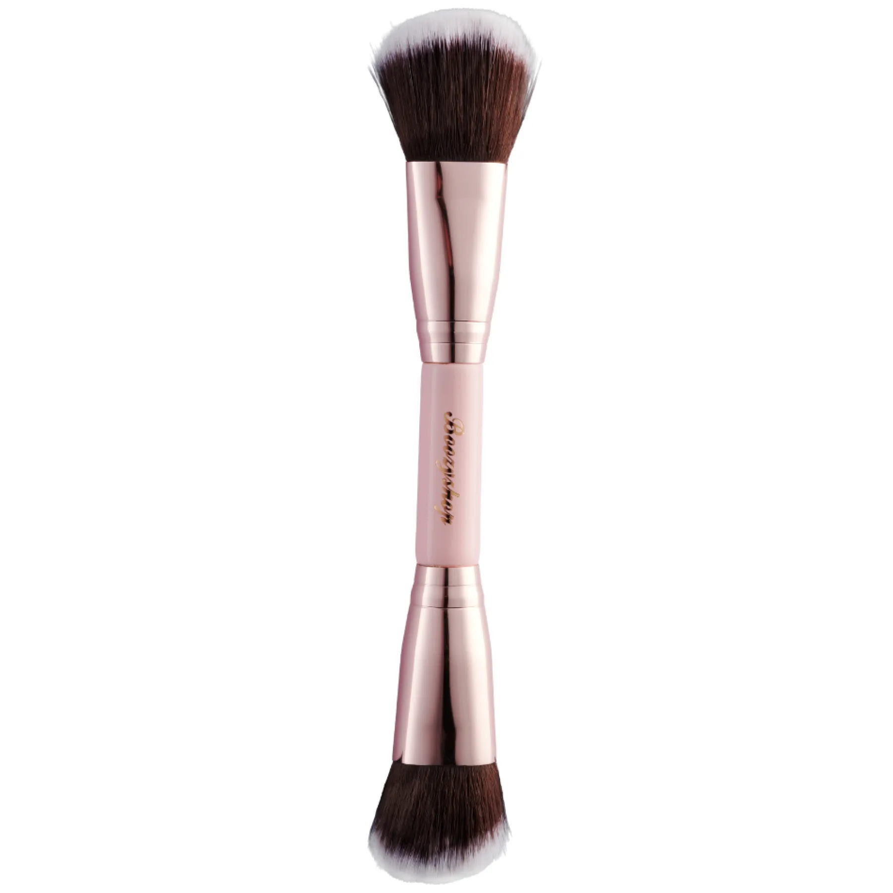 Soft Pink and Gold Foundation and Face Duo Brush Foundation|Tön Mehr