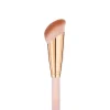 Best Soft Pink & Gold Angled Contour & Bronzer Brush Konturieren|Kontur Pinsel