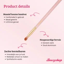 Sale Soft Pink & Gold Crease Blender Brush Tön Mehr