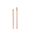 New Soft Pink & Gold Lash and Brow Brush Tön Mehr