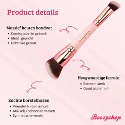 Sale Soft Pink & Gold Multifunctional Blending Brush Tön Mehr