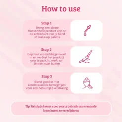 Sale Soft Pink & Gold Multifunctional Blending Brush Tön Mehr