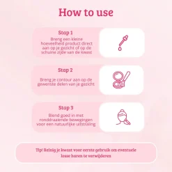Online Soft Pink & Gold Small Angled Contour Brush Konturieren|Kontur Pinsel