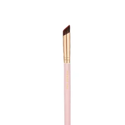 New Soft Pink & Gold Square Angled Brow Brush Tön Mehr