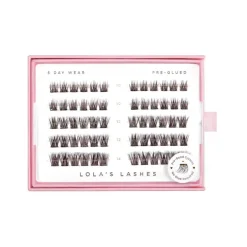 Discount Soft Wisp Dark Brown Pre-Glued Lashes Künstliche Wimpern