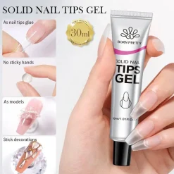 Outlet Solid Nail Tips Gel Künstliche Nägel|Veganer Nagellack