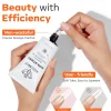 Online Solid Poly Nail Extension Gel Crystal Aurora Clear 4. Builder Gels|Hema-Frei