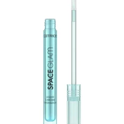 Online Space Glam Liquid Chrome Eyeshadow 010 Milky Way Lidschatten|Vegane Lidschatten
