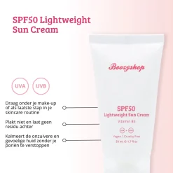 Best SPF50 Lightweight Sun Cream Clean Beauty|Hauptzutat