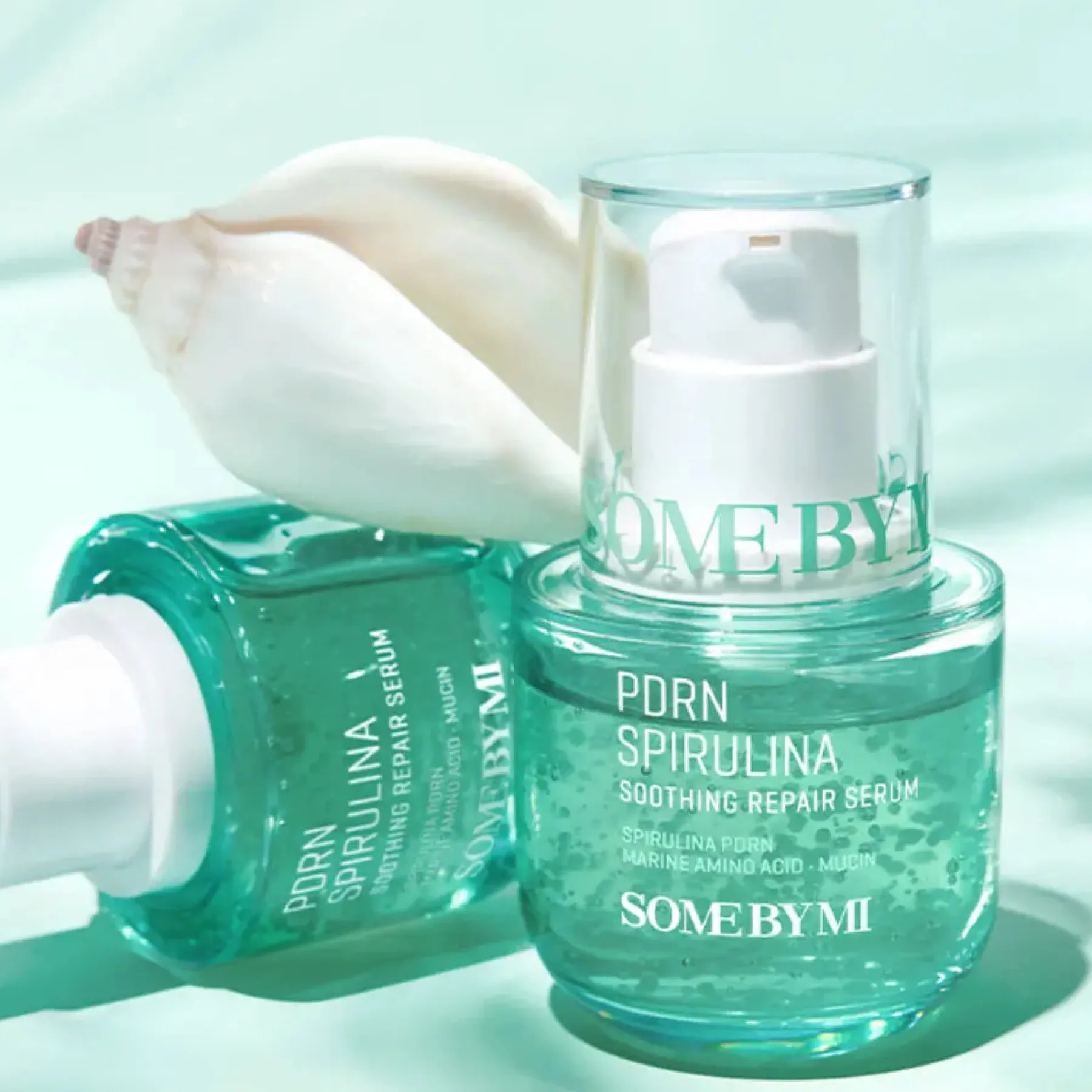 Sale Spirulina PDRN Relief Serum Hauptzutat|Beruhigendes Serum