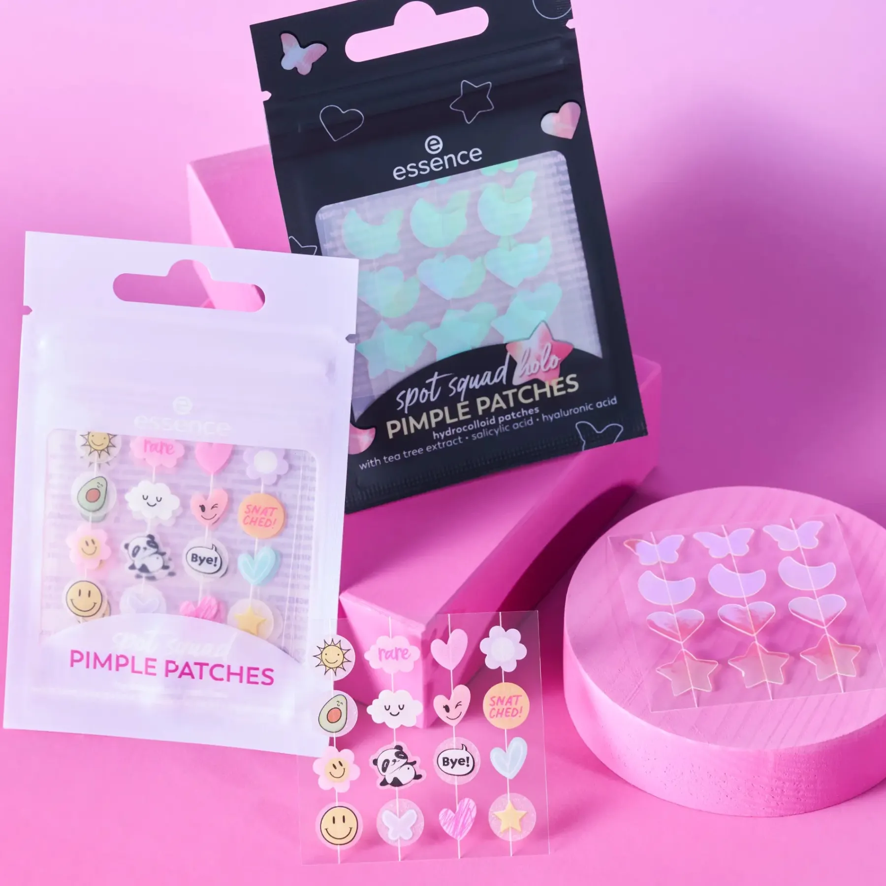 New Spot Squad Holo Pimple Patches 10 Starlight Vibes Vegan Pflege|Hauptzutat