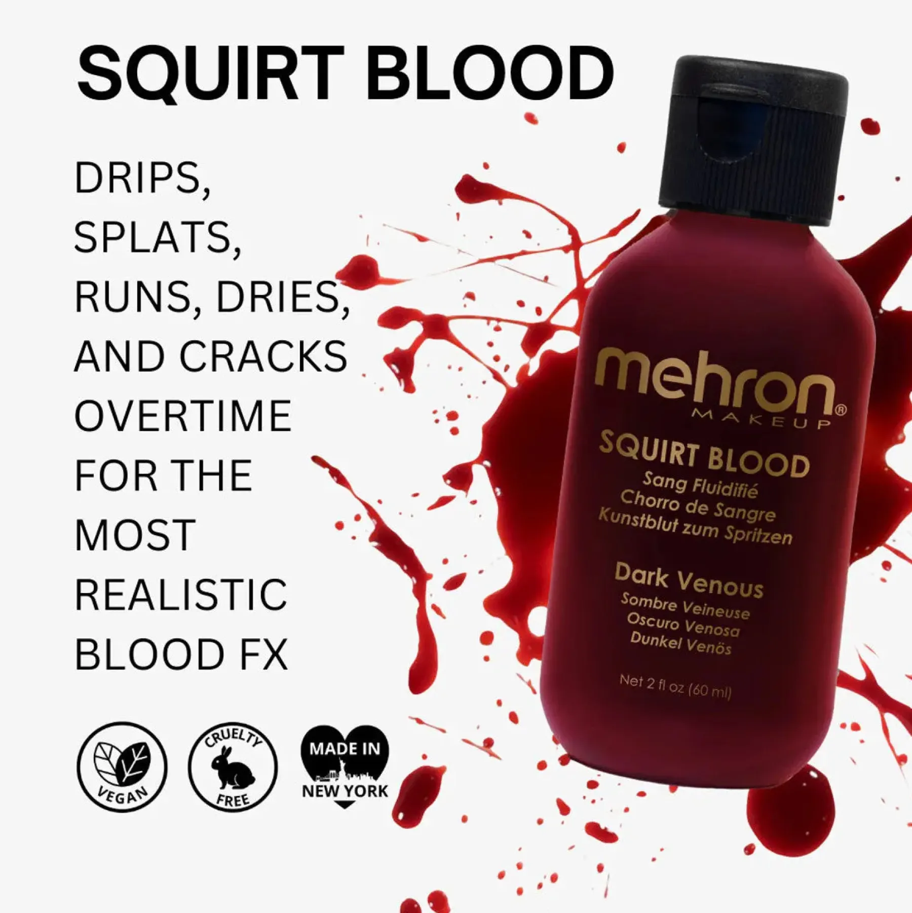 Discount Squirt Blood Dark Venous Spezialeffekte Make-Up
