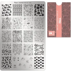 Online Stamping Plate No. 55 Fall Nagelkunst