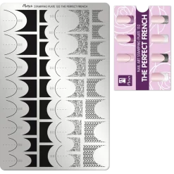 Best Stamping Plate 132 The Perfect French Nagelkunst