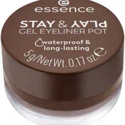 Outlet Stay & Play Gel Eyeliner Pot 02 Brown Vegan Eyeliner|Eyeliner