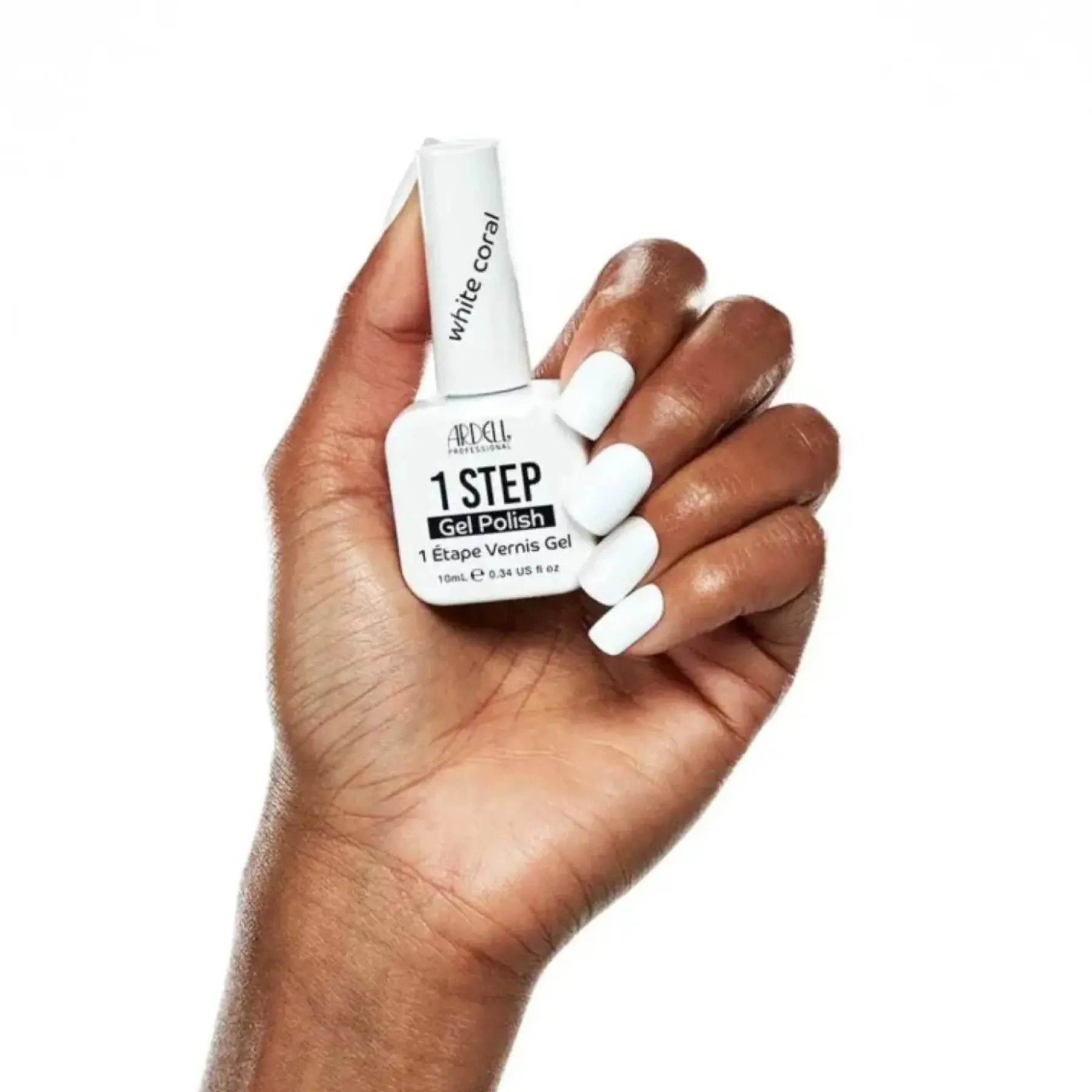 Online 1 Step Gel Polish White Coral Veganer Nagellack|Hema-Frei