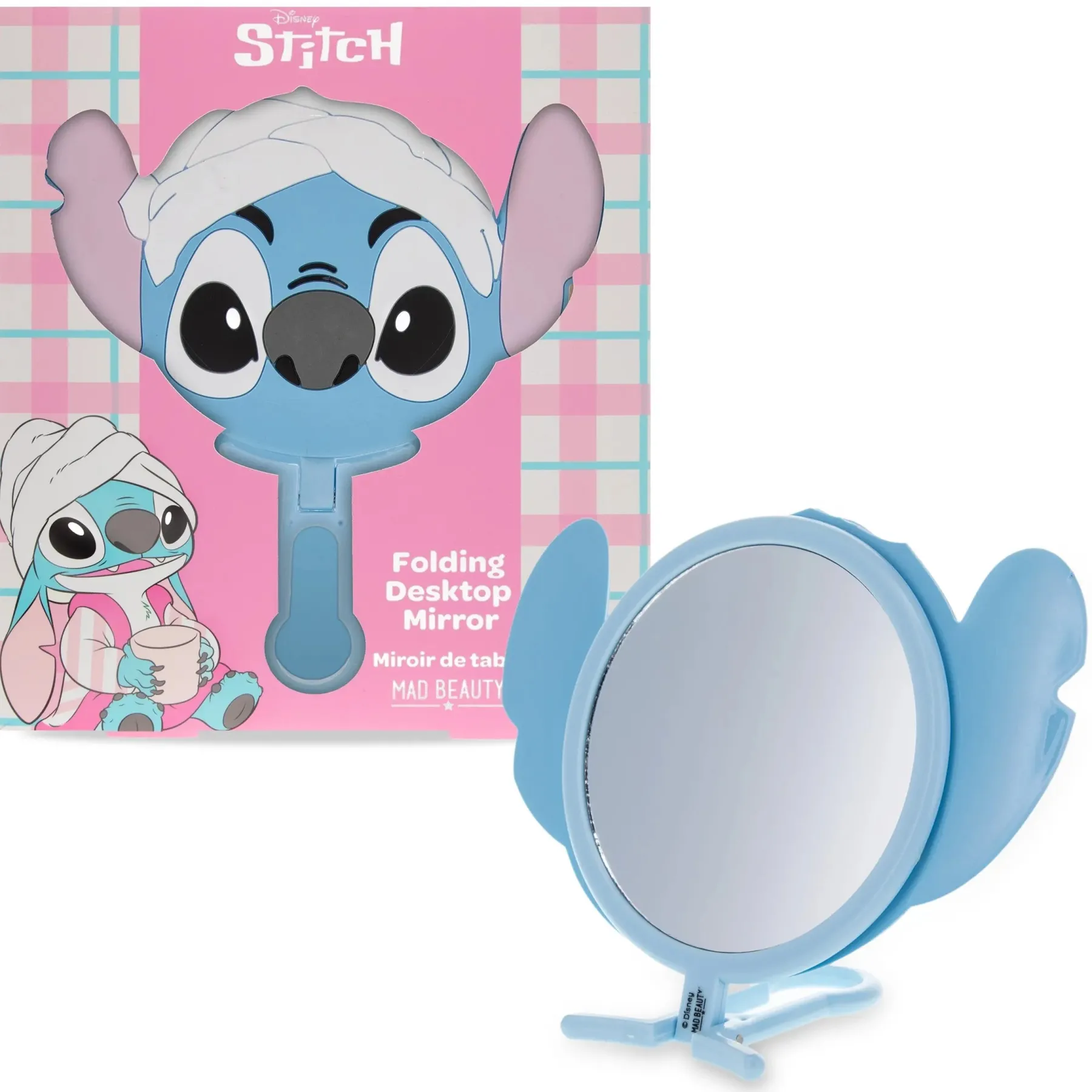 Best Stitch Pamper Hand Held Mirror Make-Up Spiegel