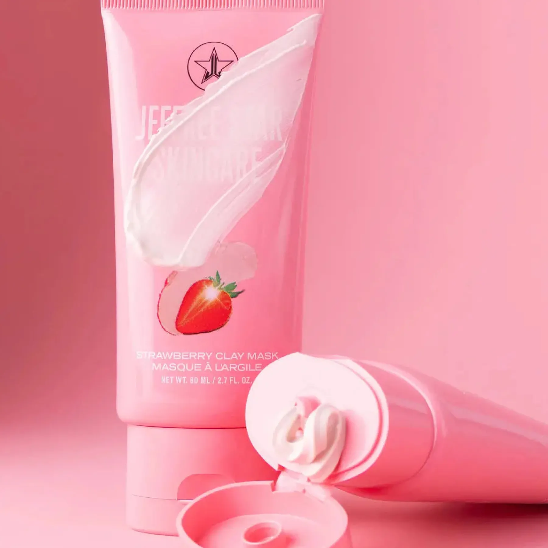 Hot Strawberry Clay Mask Vegan Pflege|Gesichtsmasken