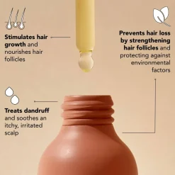 Sale Strengthening Scalp & Hair Oil with Rosemary & Biotin 60 ml. Hair Growth|11 Schritte Haarpflege Routine