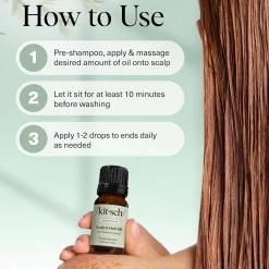 Discount Strengthening Scalp & Hair Oil with Rosemary & Biotin 10 ml. Hair Growth|11 Schritte Haarpflege Routine