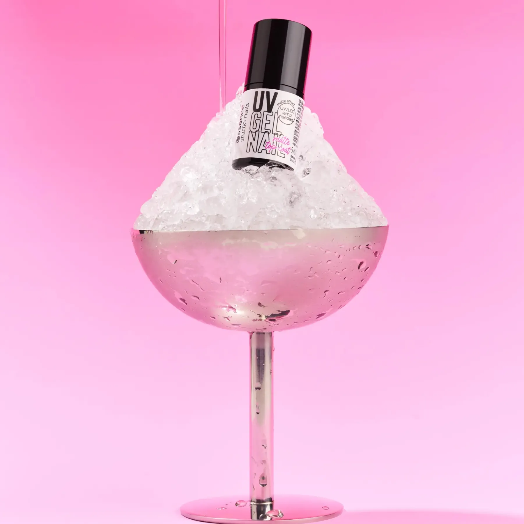 Online Studio Nails Uv Gel Nail Matte Top Coat 01 Frosted Scoop 6. Top Coats|Veganer Nagellack