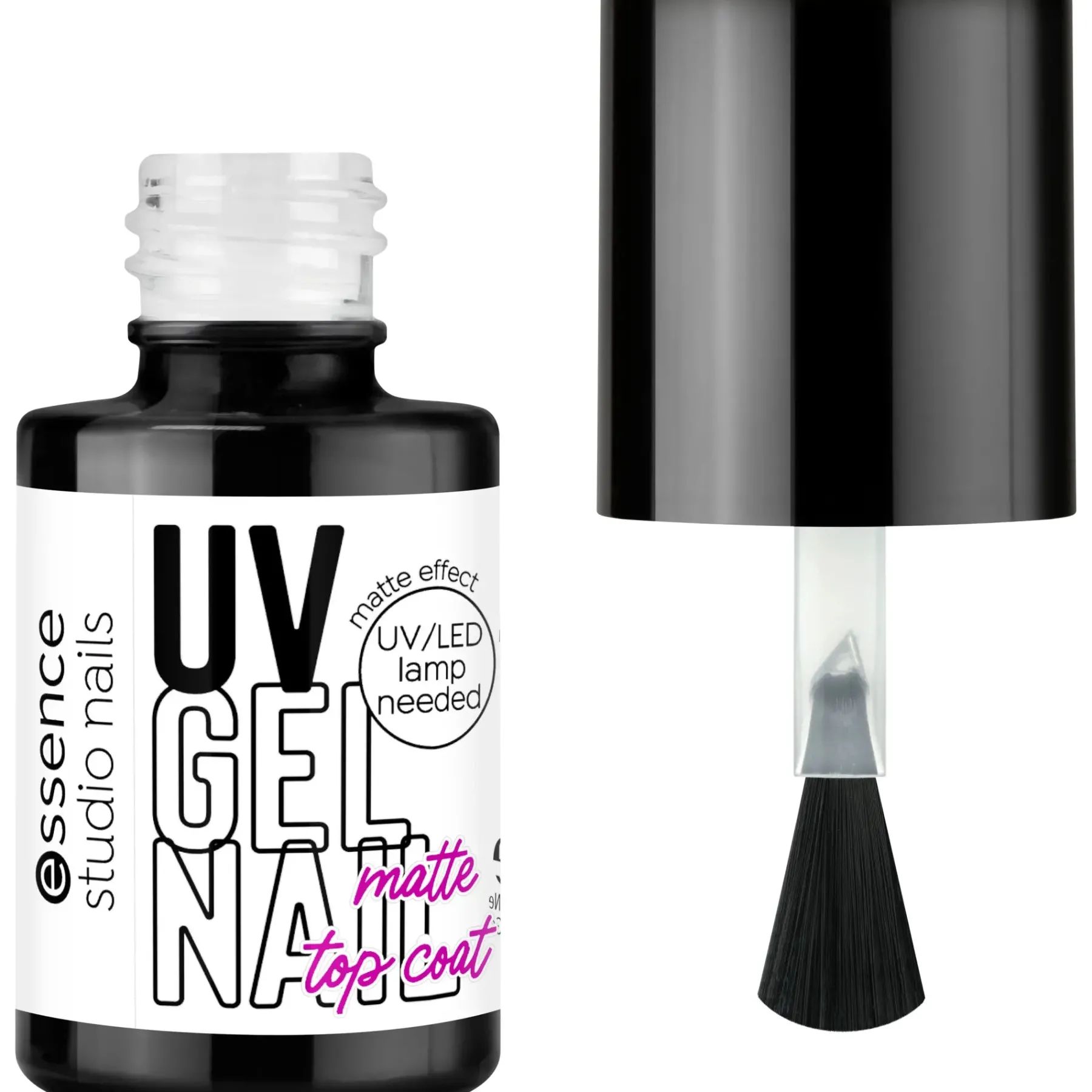 Online Studio Nails Uv Gel Nail Matte Top Coat 01 Frosted Scoop 6. Top Coats|Veganer Nagellack