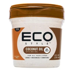 Hot Styler Coconut Oil Gel 236 ml Vegane Haarpflege|Styling Gel