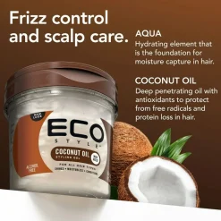 Hot Styler Coconut Oil Gel 236 ml Vegane Haarpflege|Styling Gel