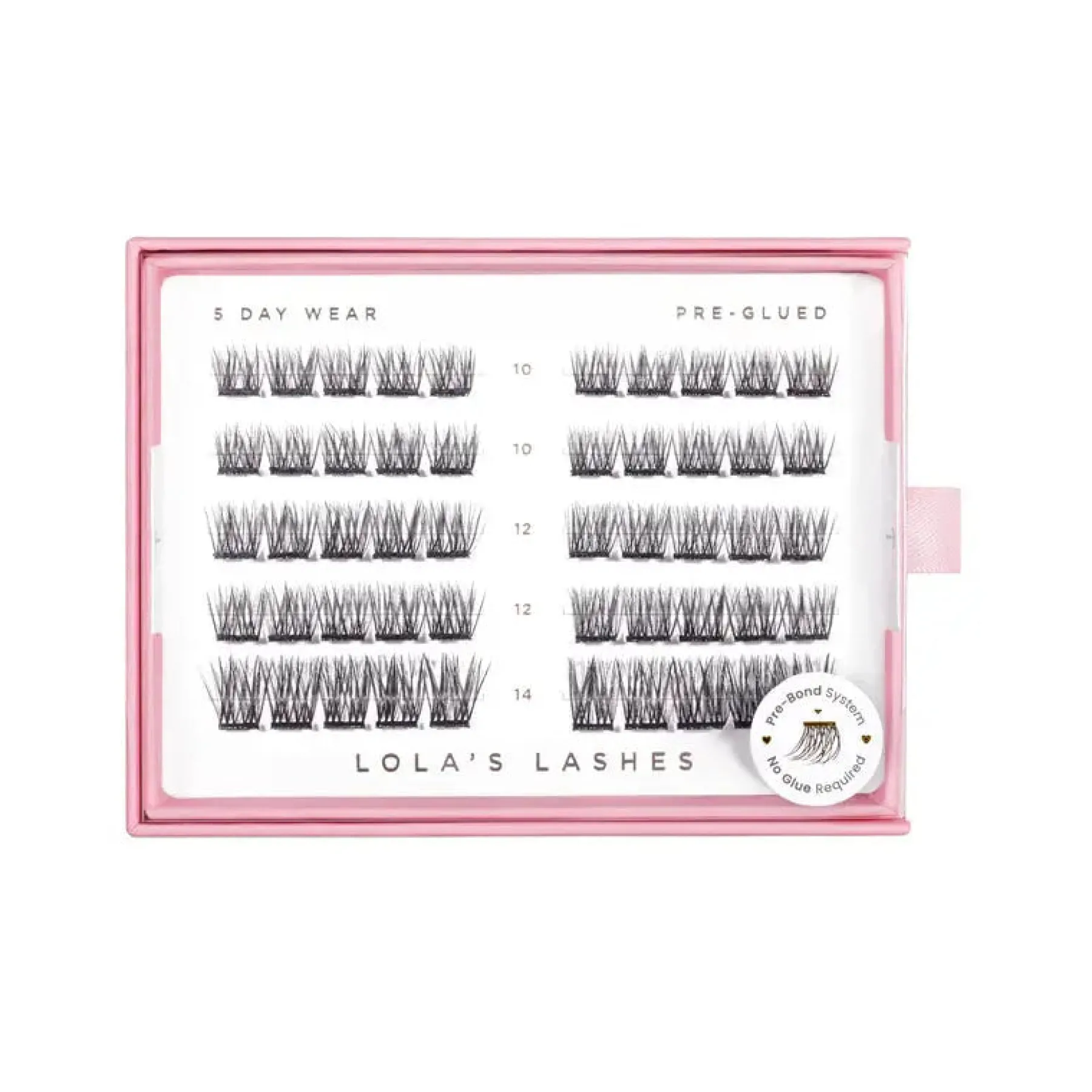Clearance Subtle Density Pre Glued Lashes Künstliche Wimpern