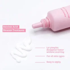 Succinic Acid Blemish Treatment Clean Beauty|Hauptzutat