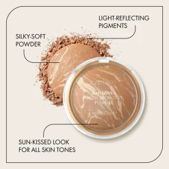 Sale Sun Lover Glow Bronzing Powder 010 Sun Kissed Bronzer