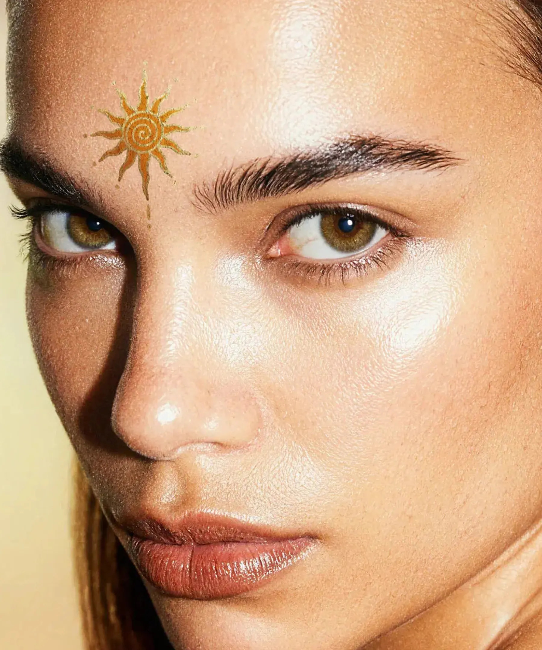 New Sun Temple Speckles Face Jewels
