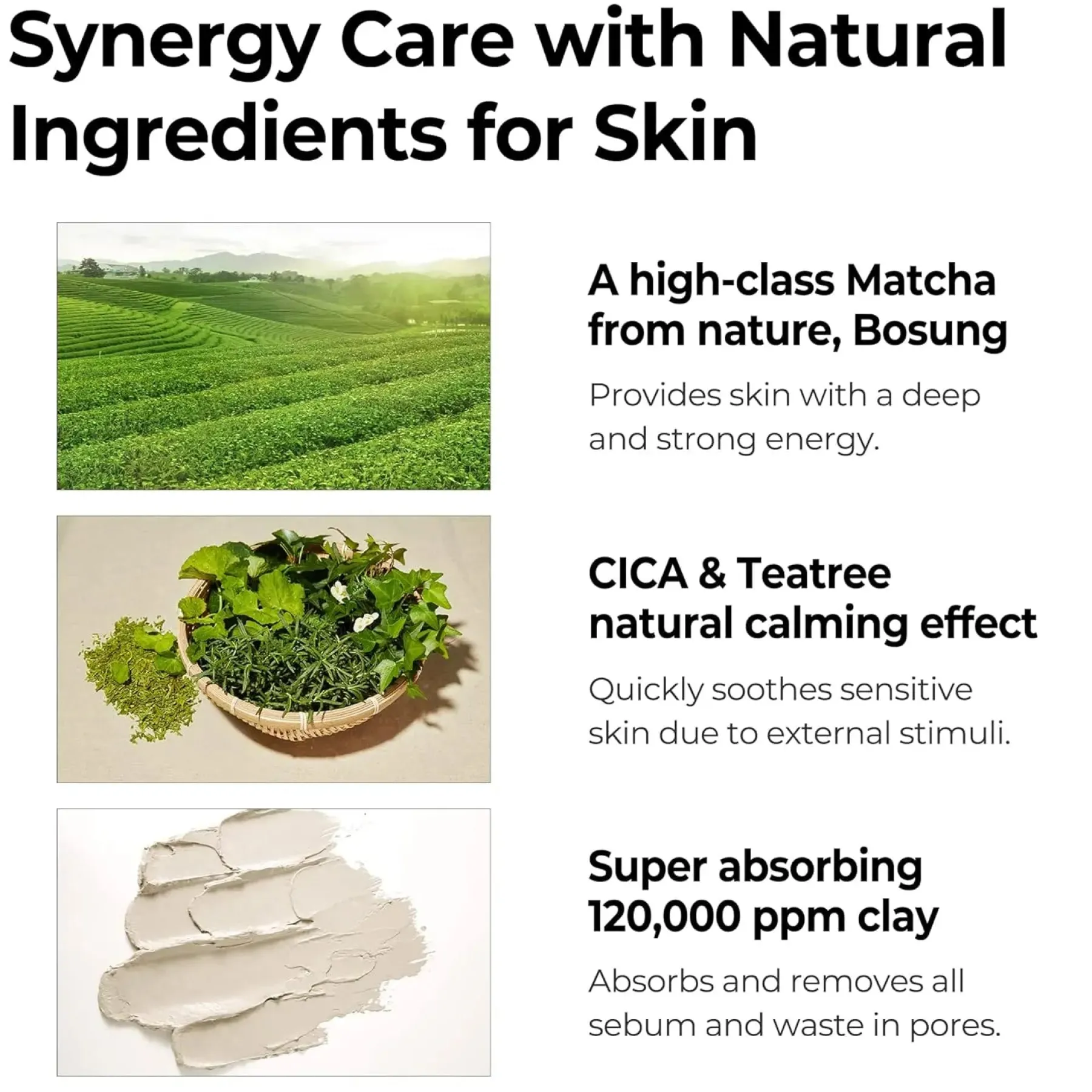 New Super Matcha Pore Clean Clay Mask Wash Off Masken|Vegan Pflege