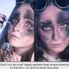 Hot Sweat & Tears Spezialeffekte Make-Up