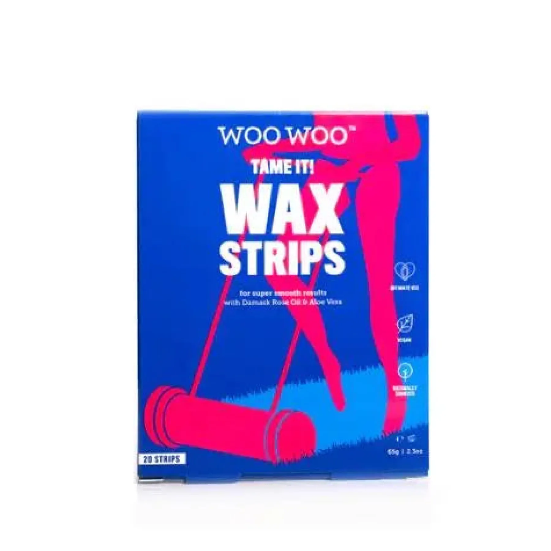 Tame It! Wax Strips Vegan Pflege|Rasieren & Enthaarung