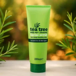 New Tea Tree Facial Scrub Hautprobleme|Reinigungsmittel