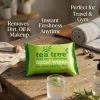 Best Tea Tree Facial Wipes Twin Pack Vegan Pflege|Reinigungsmittel