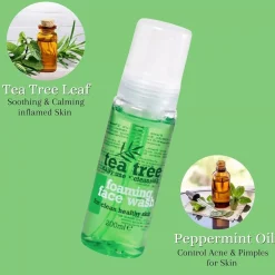 Sale Tea Tree Foaming Face Wash Hautprobleme|Reinigungsmittel