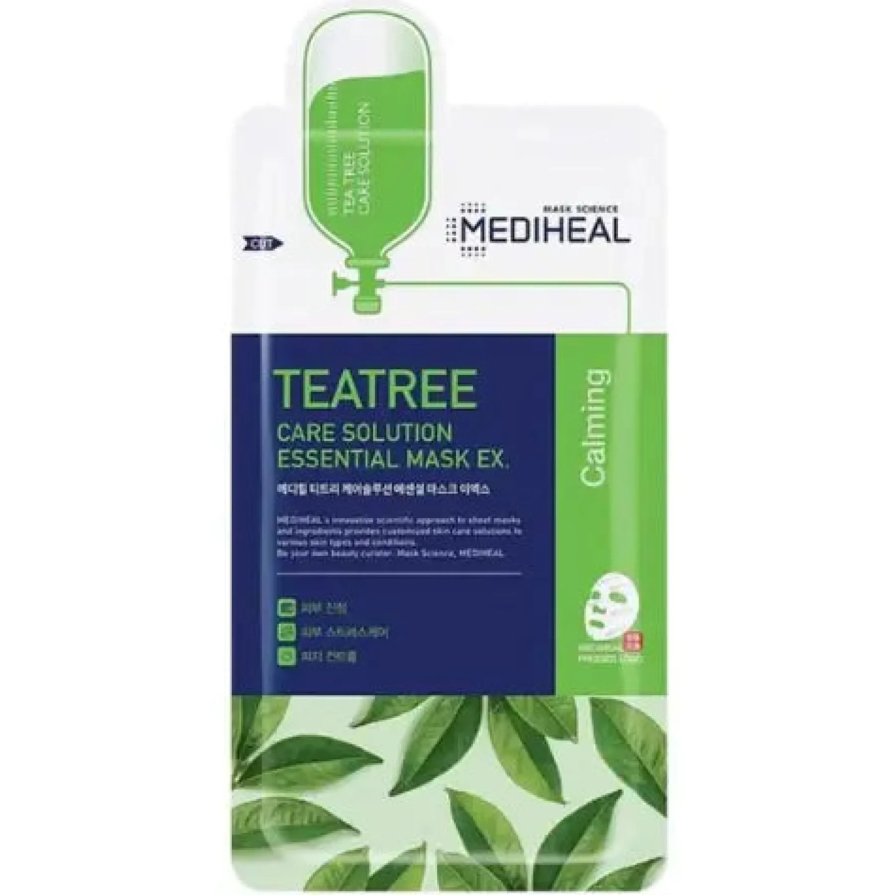 Best Teatree Healing Solution Essential Mask EX Hauptzutat|Gesichtsmasken