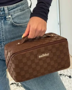 New The Essentials Beauty Bag Cacao Make-Up-Taschen & Koffer