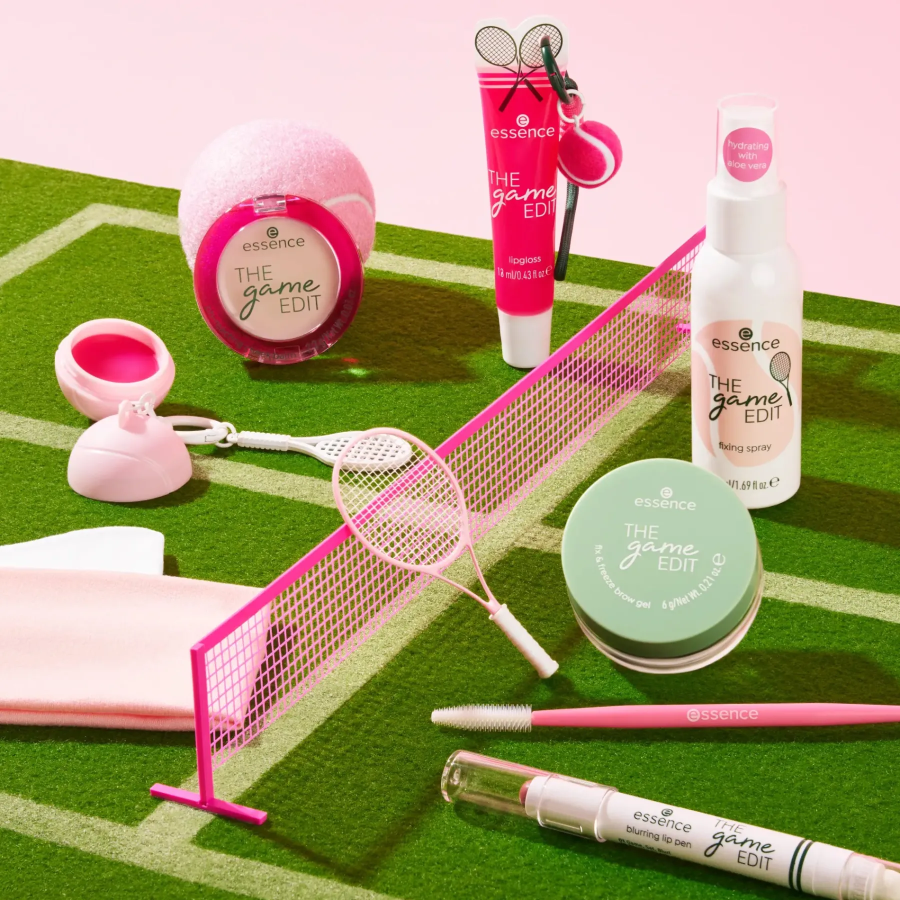 Hot The Game Edit Fix & Freeze Brow Gel All Eyes on Court Vegane Augenbrauen Produkten|Augenbrauen
