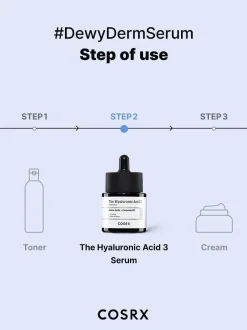 The Hyaluronic Acid 3 Serum Hauptzutat|Feuchtigkeitsspendendes Serum