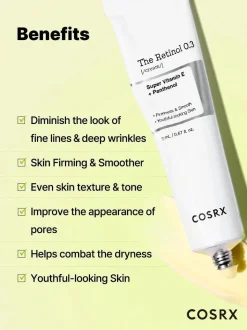 The Retinol 0.3 Cream Hauptzutat|Anti-Unreinheiten-Serum