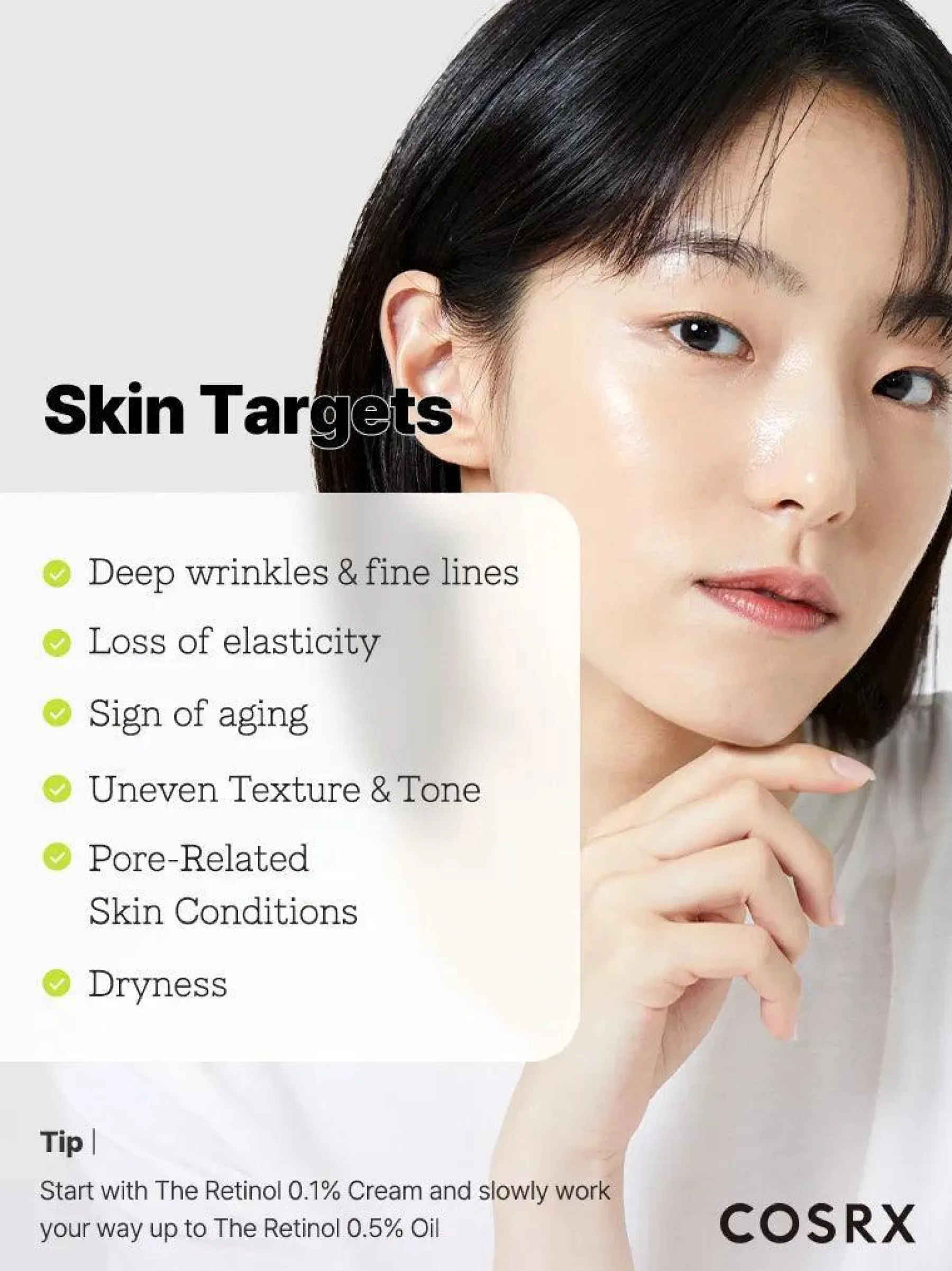 The Retinol 0.3 Cream Hauptzutat|Anti-Unreinheiten-Serum