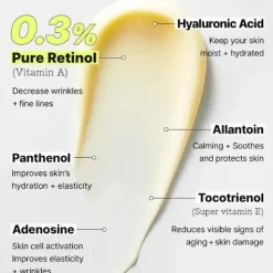 The Retinol 0.3 Cream Hauptzutat|Anti-Unreinheiten-Serum