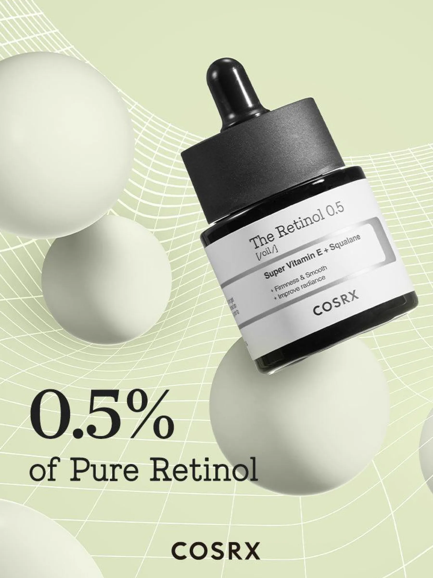 The Retinol 0.5 Oil Hauptzutat|Vegan Pflege