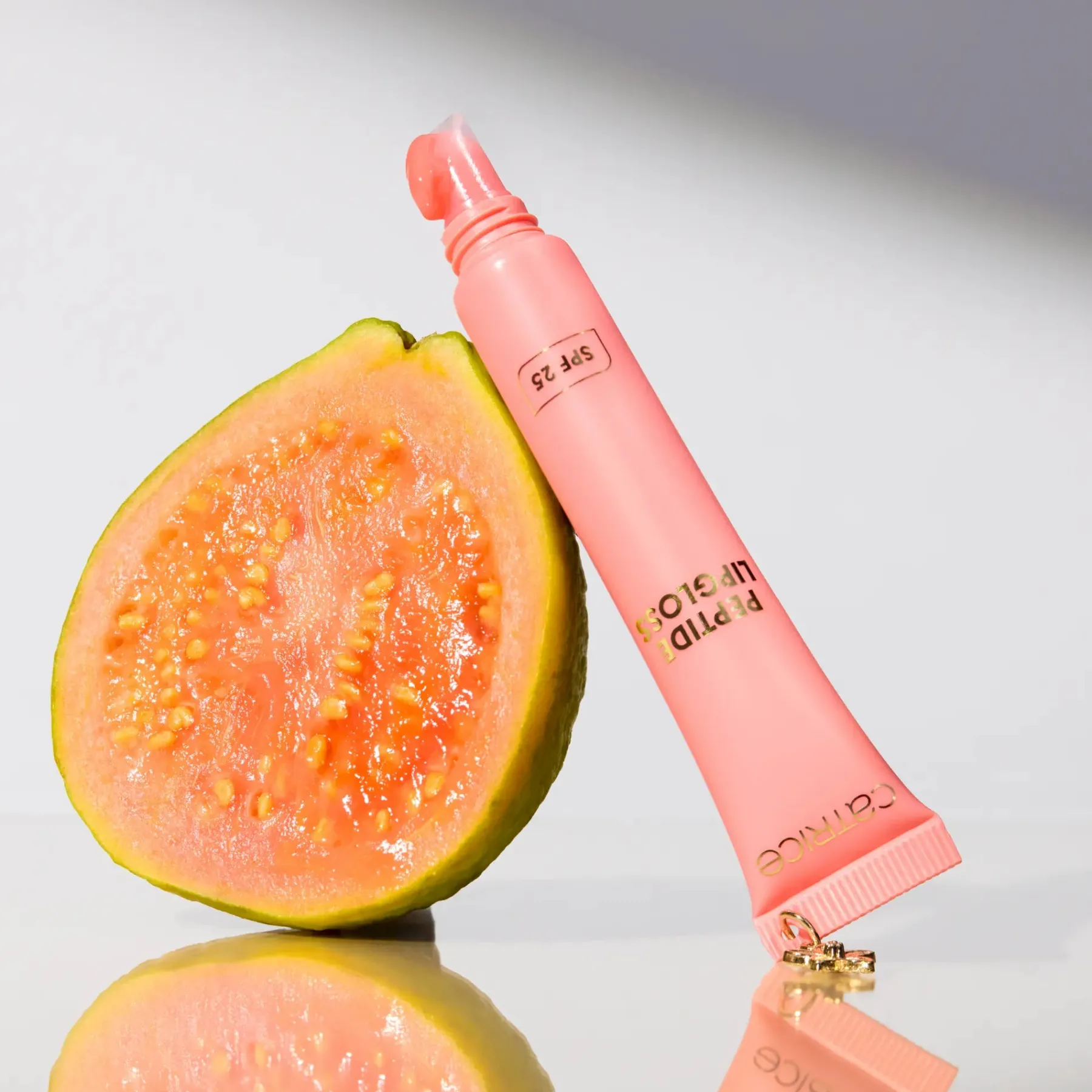 New The Summer Edit Peptide Lipgloss C02 Guava Jam Lipgloss|Veganer Lipgloss