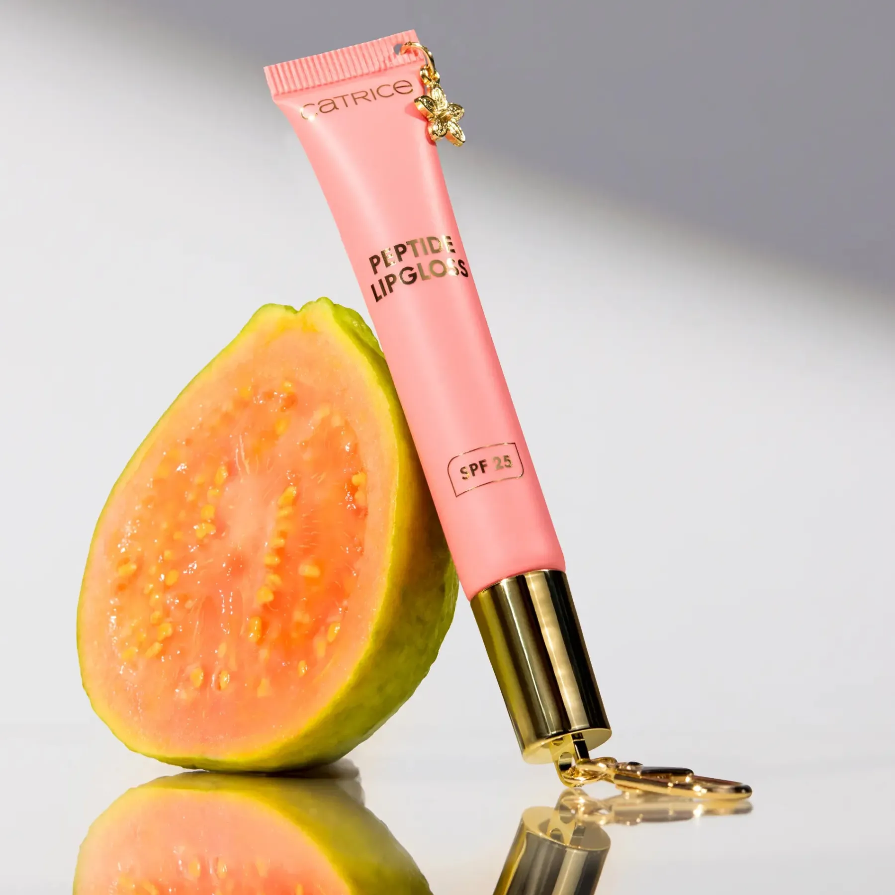 New The Summer Edit Peptide Lipgloss C02 Guava Jam Lipgloss|Veganer Lipgloss